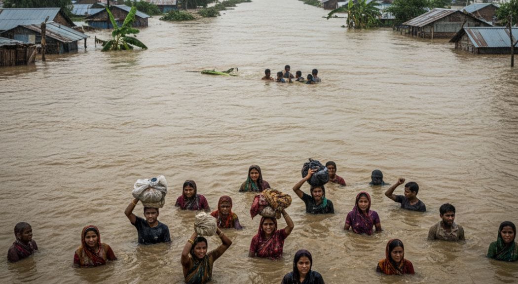 bihar badh - kosi river